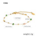 color: E486-Gold Bracelet