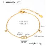 color: S141-Gold Anklet
