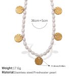 color: XL555WEG Freshwater Pearl Necklace