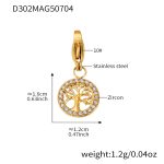 color: D302-Gold Pendant