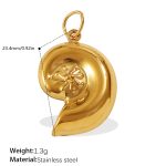 color: PJ908G Gold Pendant