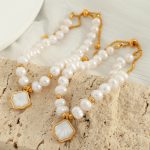 French Elegance All-Match Natural Freshwater Pearl Bracelet Simple Elegant Exquisite Gentle Ornament