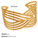 color: SZ134 Gold Bangle
