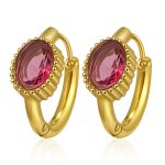 color: MS-766 Gold Red Rhinestone