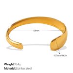 color: SZ281G Gold Bangle