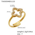 color: TXA505-Gold Ring -Size 7