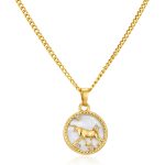color: Taurus Necklace