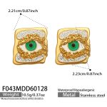 color: F043-Gold Earrings