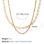 color: XL342WEG Freshwater Pearl Necklace