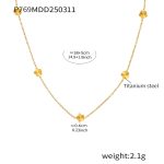 color: P769-Gold Necklace