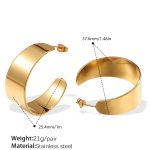 color: EH1037G Gold Earrings