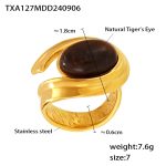 color: TXA127-Gold Ring -Size 7