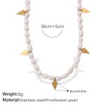 color: XL554WEG Freshwater Pearl Necklace