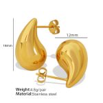 color: EH232 Small Gold Earrings