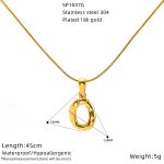 color: SP1047G (Snake Bone Chain)