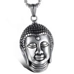 color: Buddha + Stainless Steel Chain