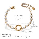 color: SL175WEG Freshwater Pearl Bracelet