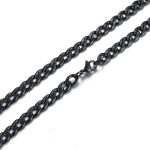color: 3.5mm Wide Black / size: 18cm Bracelet