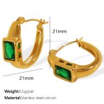 color: EH142 Gold Earrings