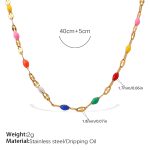 color: XL837CRG Necklace