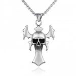 color: Skull + Stainless Steel Chain