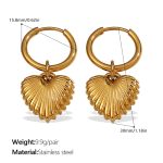 color: EH1085G Gold Earrings