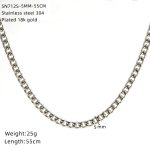 color: SN712S-5MM-55CM (Steel Color)
