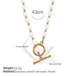 color: XL536WEG Freshwater Pearl Necklace