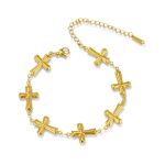 color: Small Cross Gold 16