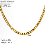 color: SN712G-5MM-60CM(Gold)