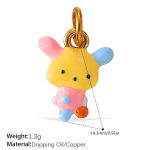 color: PJ624PYG Pink Yellow Pendant