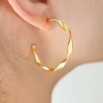 color: F292-Gold Earrings