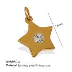 color: PJ58WEG Gold Pendant