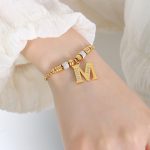 color: E414-Gold Bracelet -M