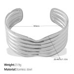color: SZ142S Silver Bangle