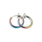 color: Spring Ear Clip 2.0*8mm Colorful 1 PC