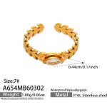 color: A654-Gold Ring