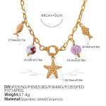 color: XL744G1 Gold Necklace
