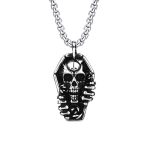 color: Skull Vampire + Stainless Steel Chain