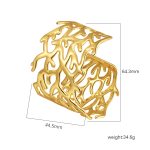 color: Size 42 Gold Bangle