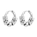 color: MS-653A Steel Color Twisted Wire Dragon Pattern Beads