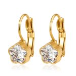 color: Five-pointed Star French Clasp Earrings 1 Gold