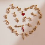5A Zircon Stainless Steel Clavicle Chain PVD Plated 18K Gold Light Luxury Necklace Pendant Combination One Piece Starting Batch
