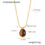 color: P1855-Gold Necklace