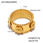 color: A915-Gold Ring Size 8