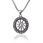 color: Sanskrit Circle + Stainless Steel Chain