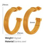 color: 6mm Width EH34 Gold