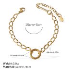 color: SL264G Gold Bracelet