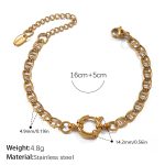 color: SL347G Gold Bracelet