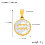 color: D78-Gold Aquarius